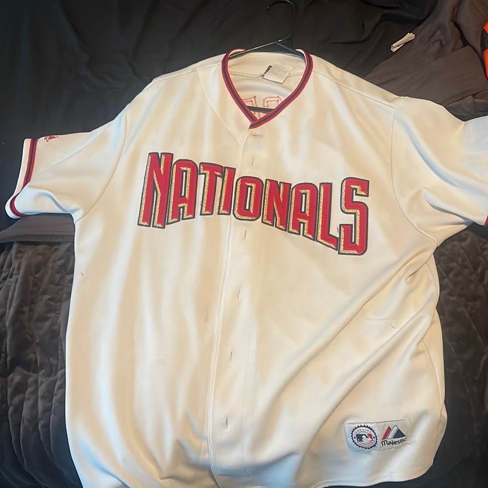 Stephen Stratsburg Nationals Baseball Jersey